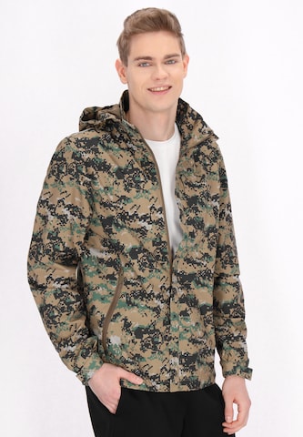 Mo ATHLSR - Chaqueta de montaña en beige: frente