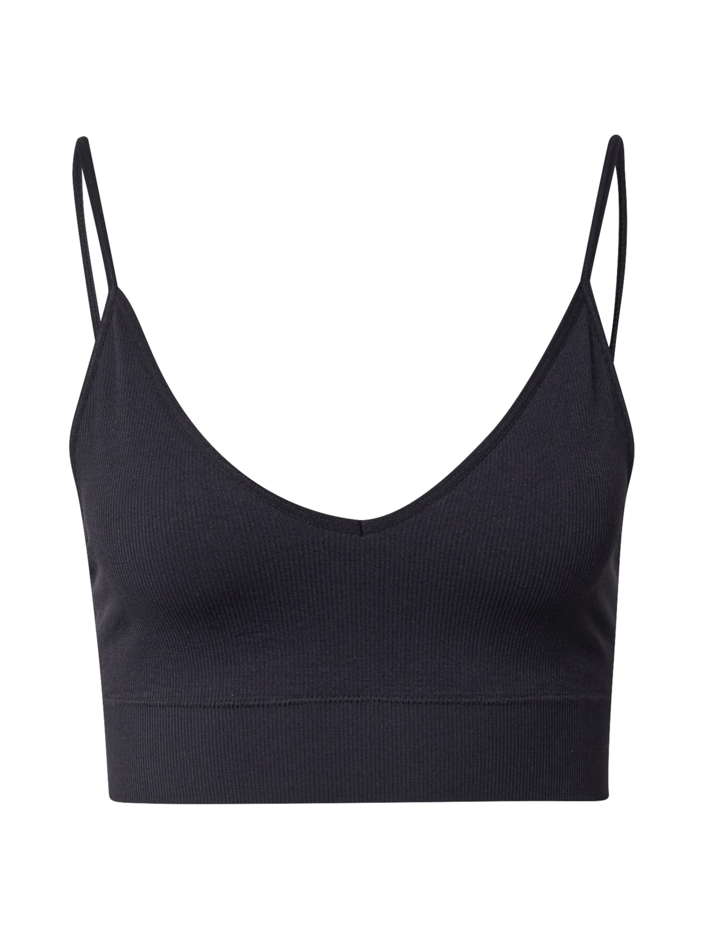 Lindex - Bustier Sujetador en negro: frente