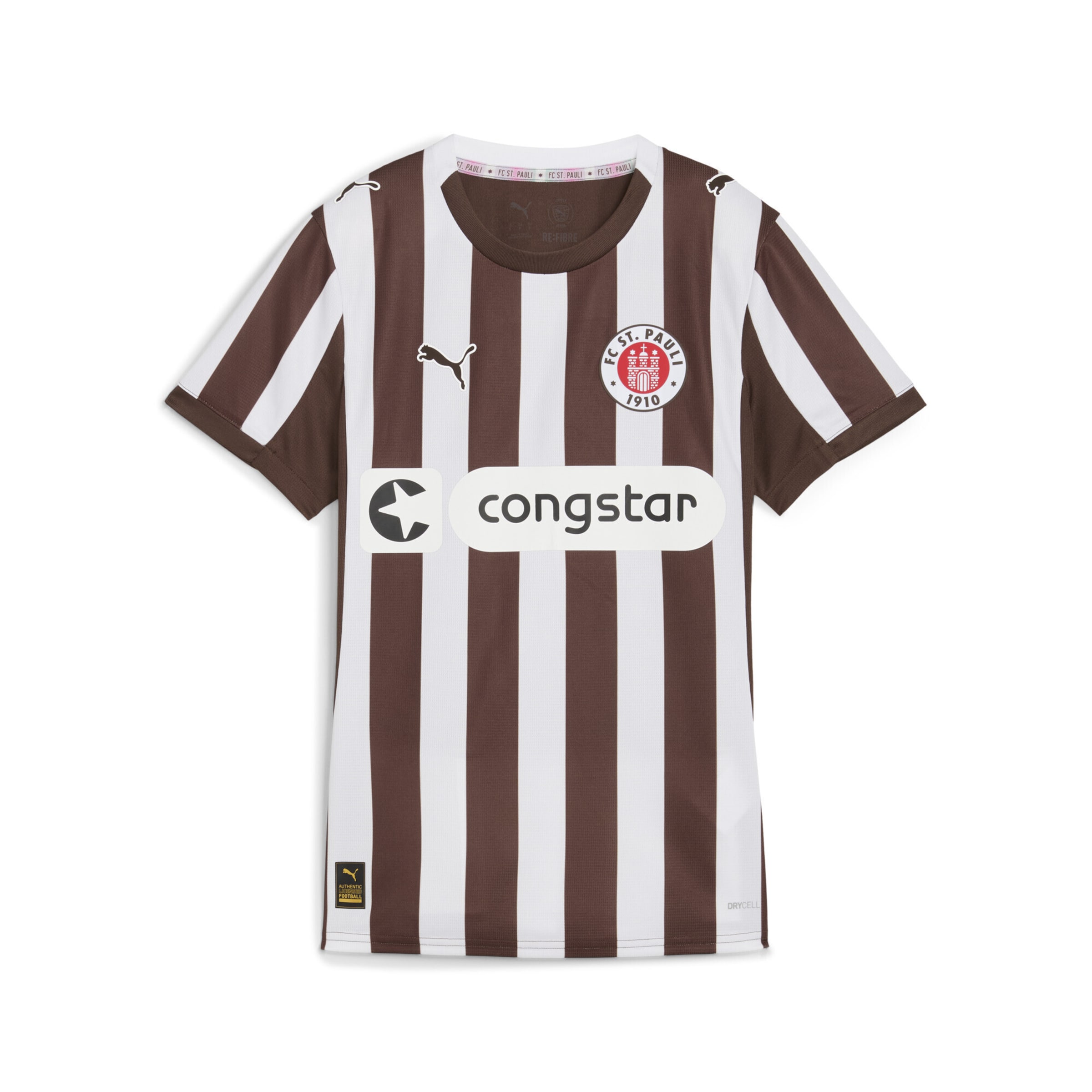 PUMA Tricot 'FC St. Pauli 25/26' in Bruin: voorkant