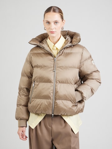 No. 1 Como - Casaco de inverno 'SCOTIA' em bege: frente