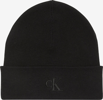 Calvin Klein Muts in Zwart: voorkant