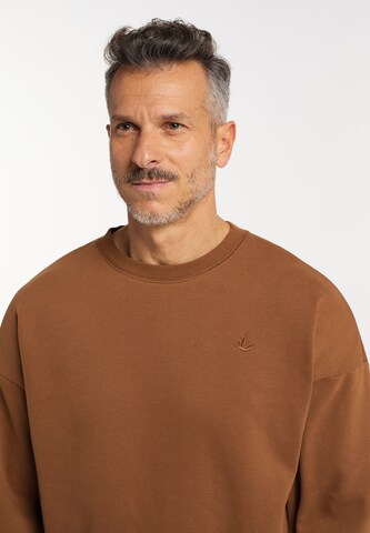 DreiMaster Vintage Sweatshirt in Brown