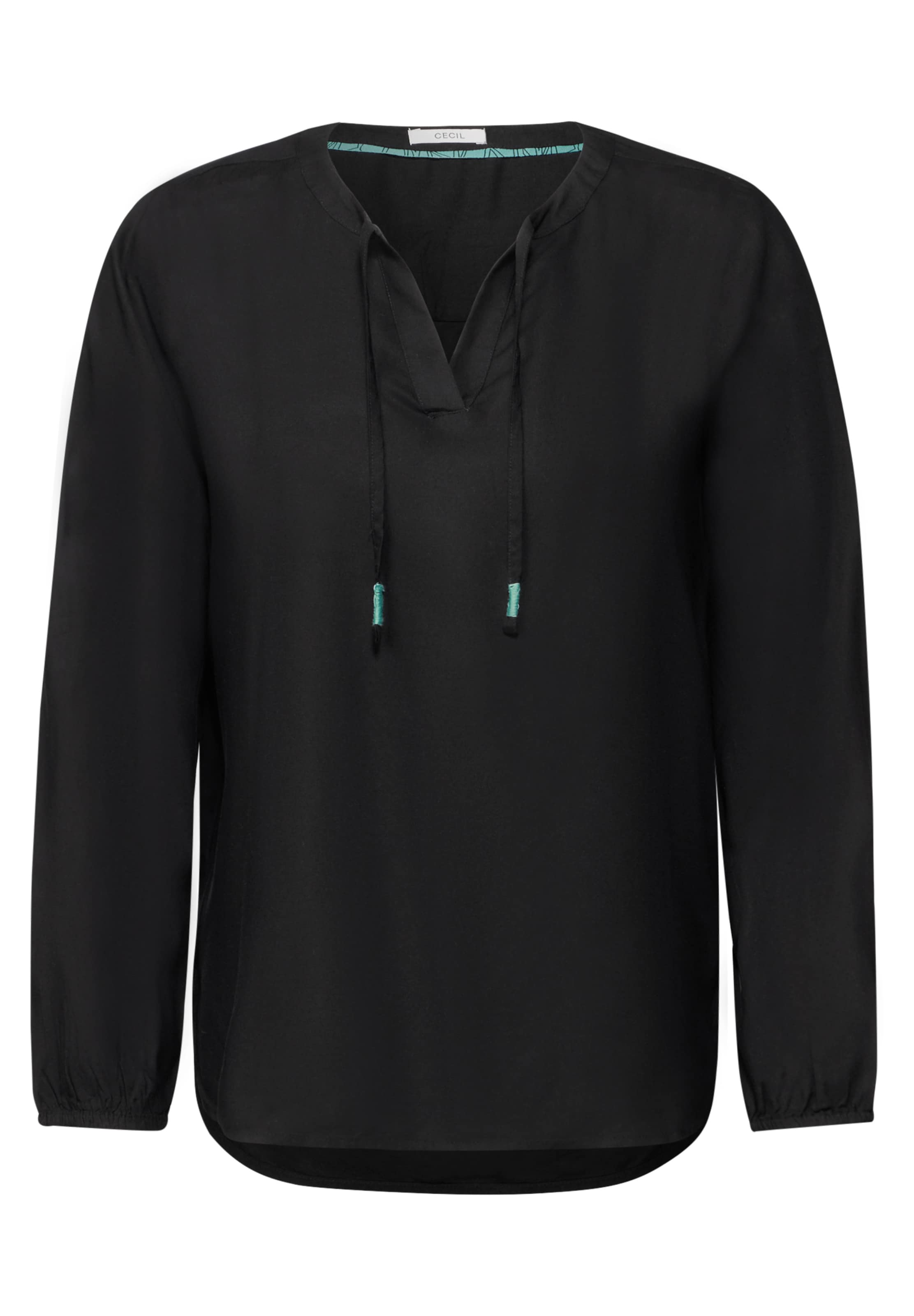 CECIL Bluse in Schwarz: Vorderseite