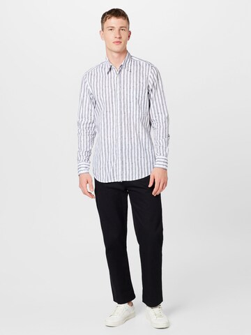 BOSS Regular Fit Skjorte 'Relegant' i hvid