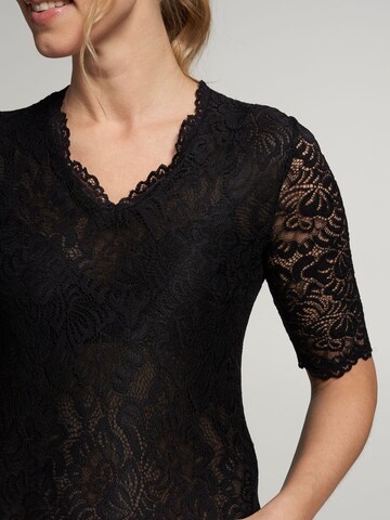 SPIETH & WENSKY Traditional Blouse 'Arktis' in Black