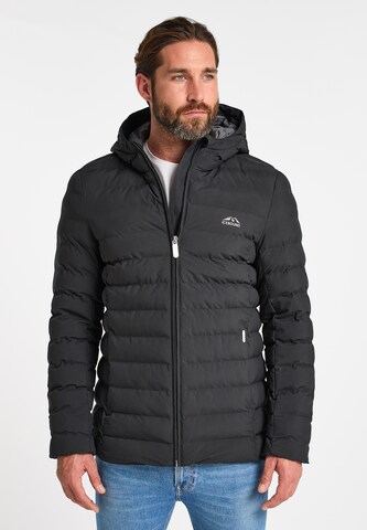 ICEBOUND Winter Jacket in Black: front