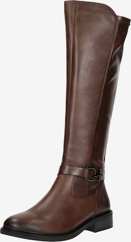 Boots 'Lange Laarzen' REMONTE en marron : devant