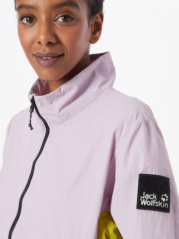 JACK WOLFSKIN Outdoorjas in Lila