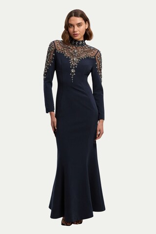 Karen Millen Dress in Blue: front