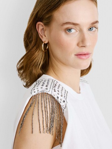 Pepe Jeans Top 'Vatiana' in Weiß