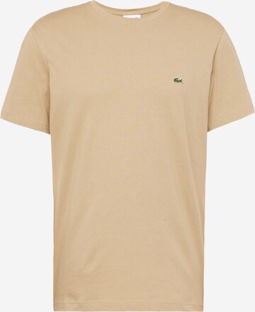 LACOSTE Shirt in Beige: voorkant