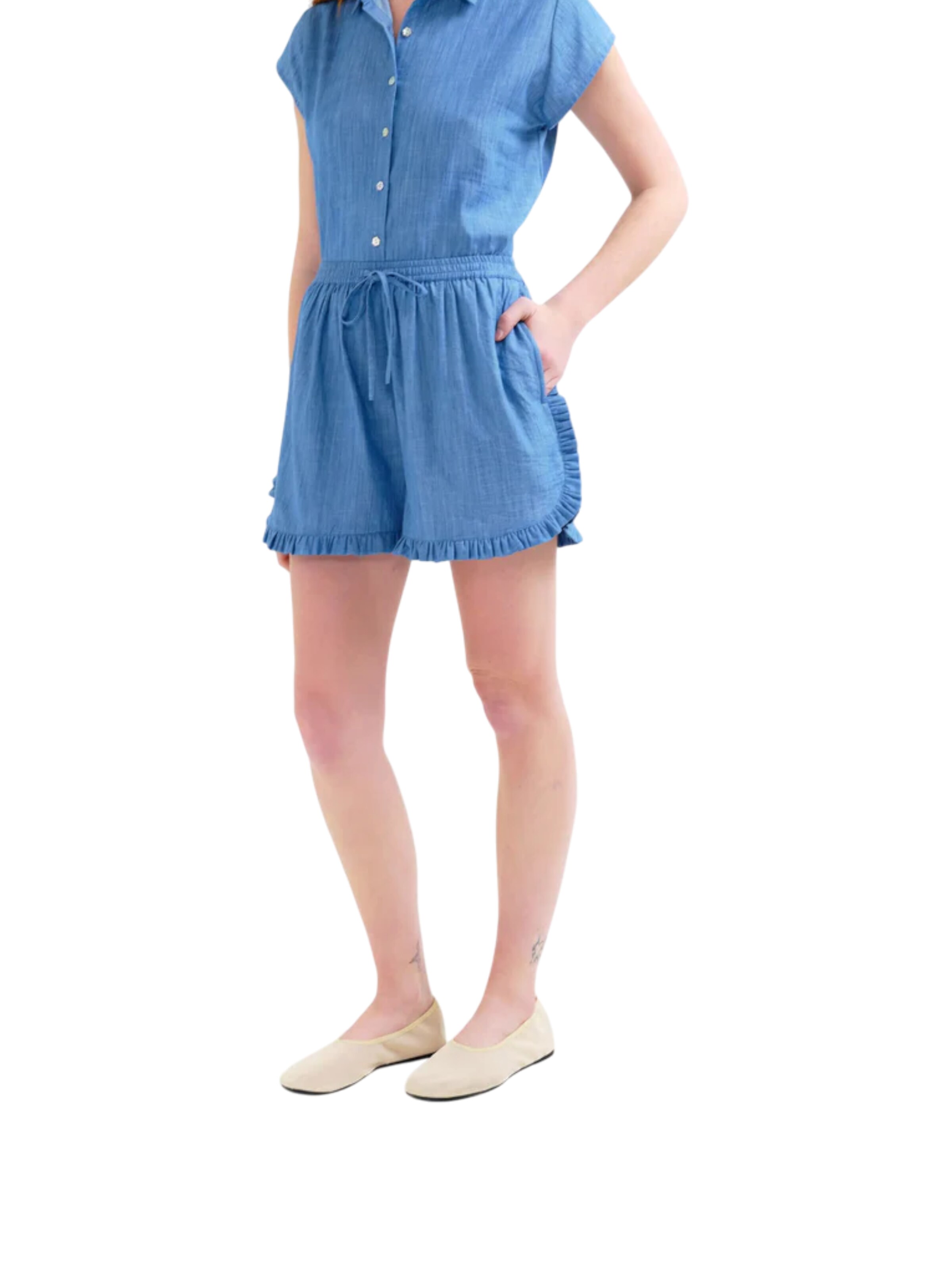 Compania Fantastica Regular Broek in Blauw
