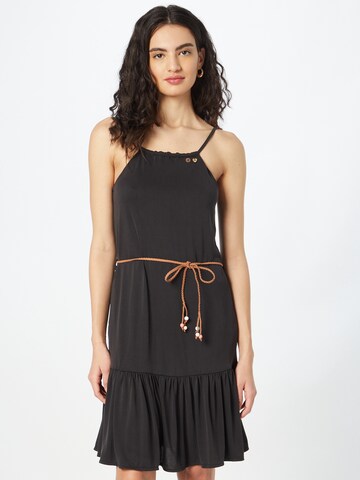 Ragwear Summer dress 'Thime' in Black: front