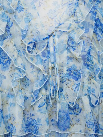 MANGO Bluse 'RONALDI' in Blau