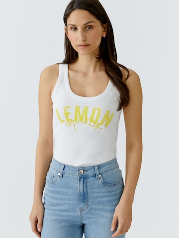 OUI Top in White