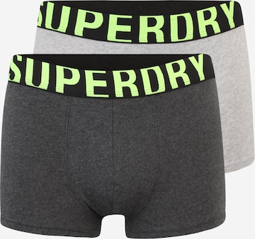 Superdry Boxeralsók - szürke: elől