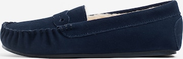 Gooce - Mocassins 'Malika' em azul: frente