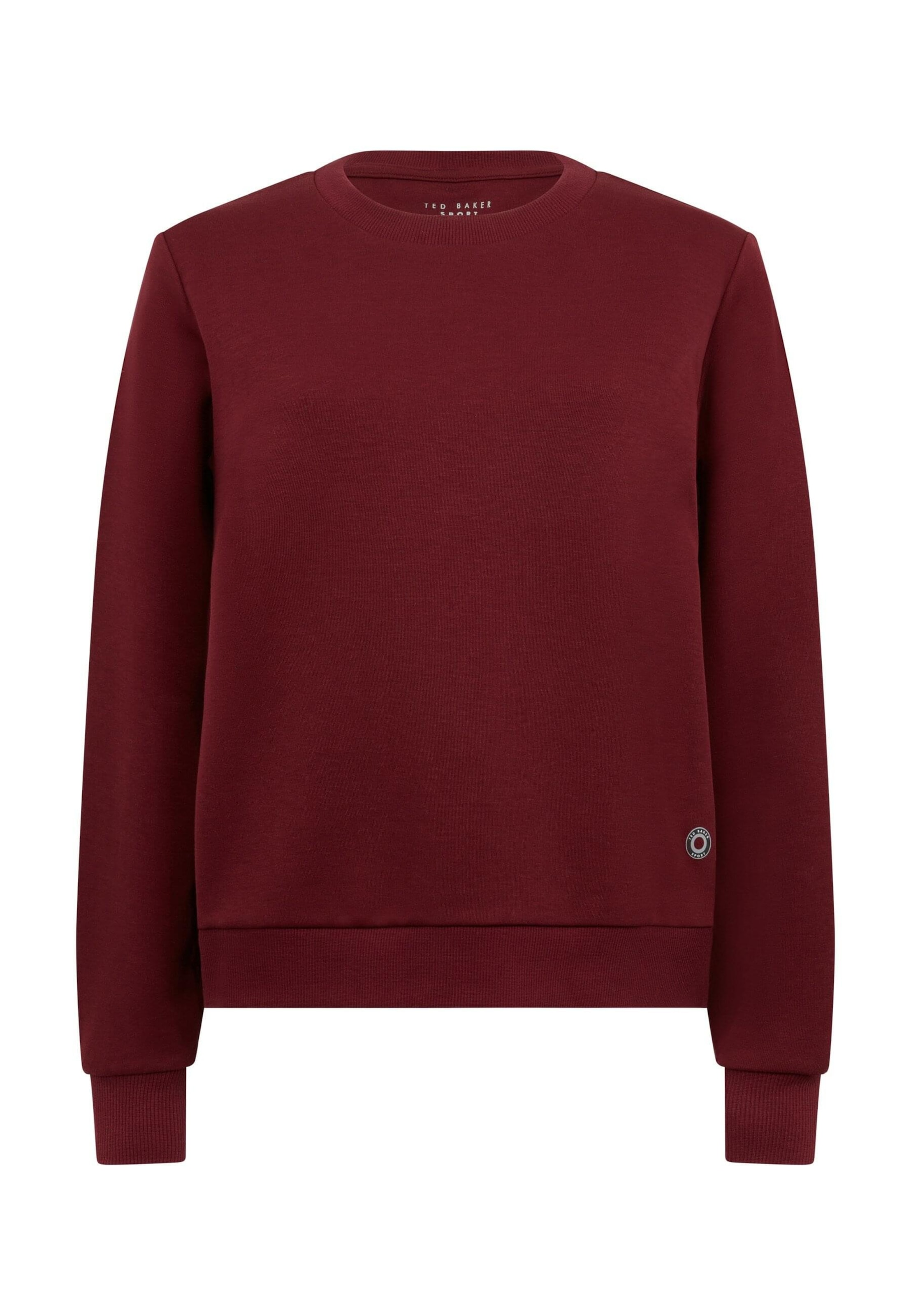 Sweat-shirt Ted Baker en rouge : devant