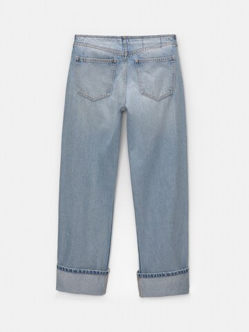 Wide leg Jeans di Pull&Bear in blu