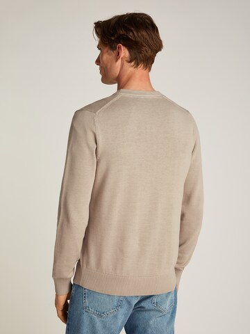 Calvin Klein Jeans Pullover in Grau