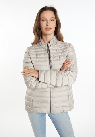 usha BLUE LABEL Between-Season Jacket in Grey: front