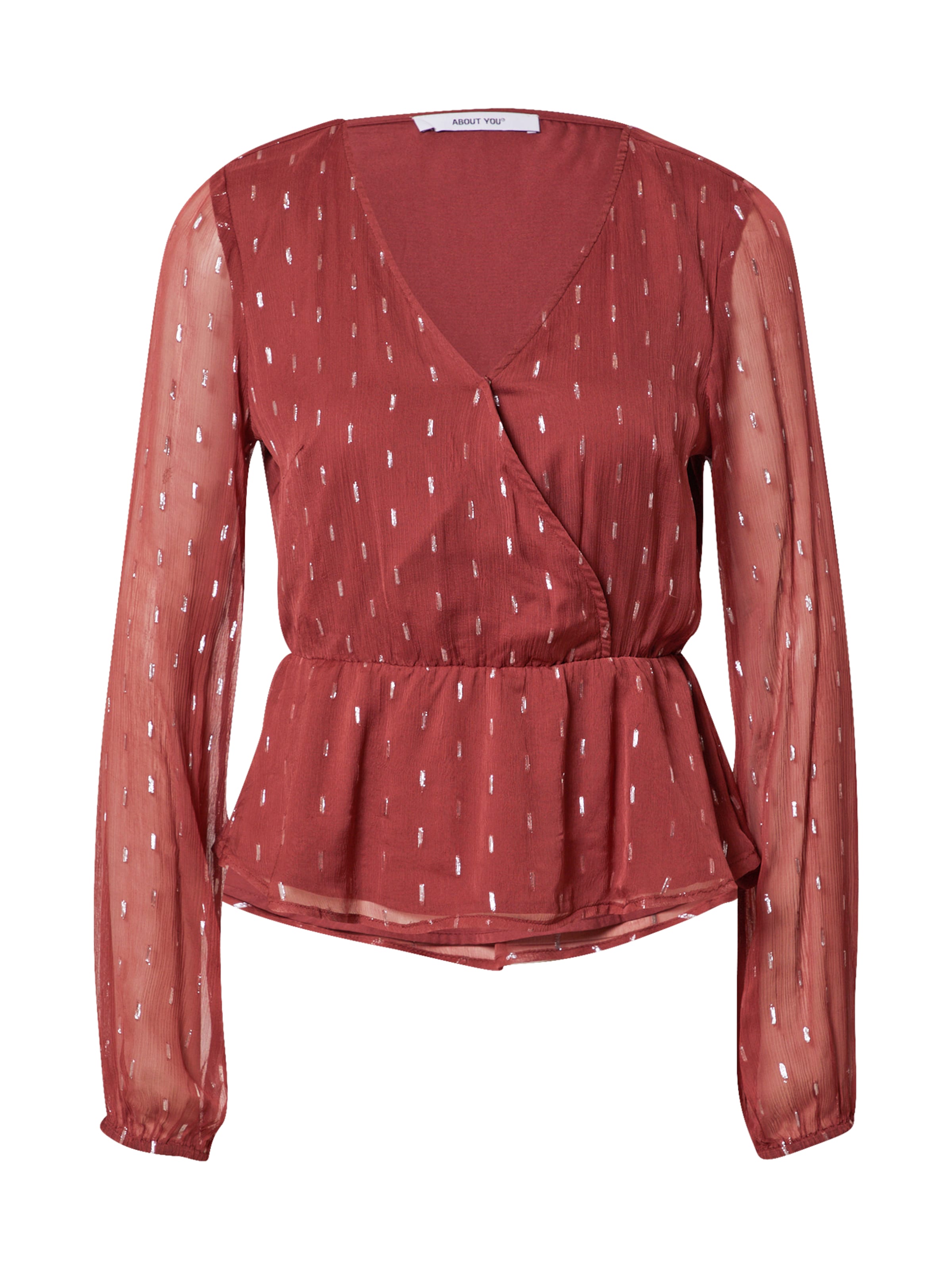 ABOUT YOU - Blusa 'Esma' en rojo: frente