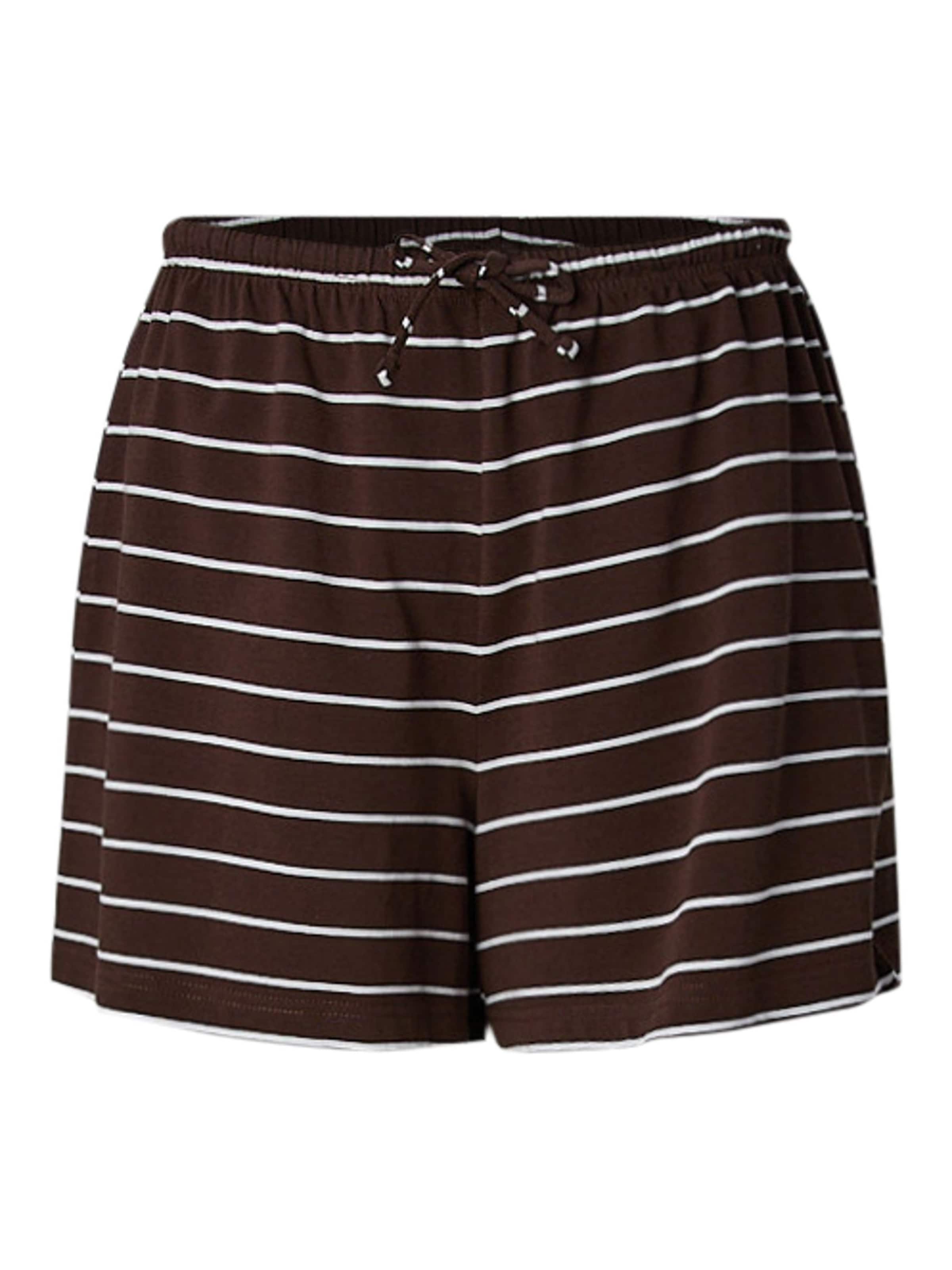 PIECES - Pantalón 'PCSadie' en marrón: frente