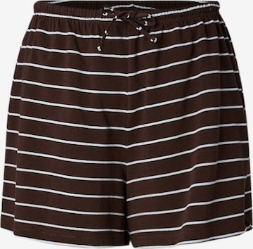 PIECES - Pantalón 'PCSadie' en marrón: frente