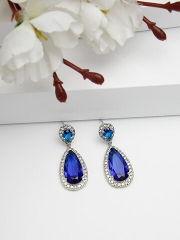 Boucles d'oreilles 'Ulrikera' AVANT-GARDE PARIS en bleu