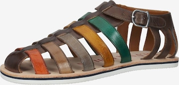 MELVIN & HAMILTON Sandals in Brown: front