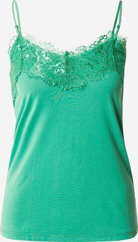 ICHI Top in Green: front