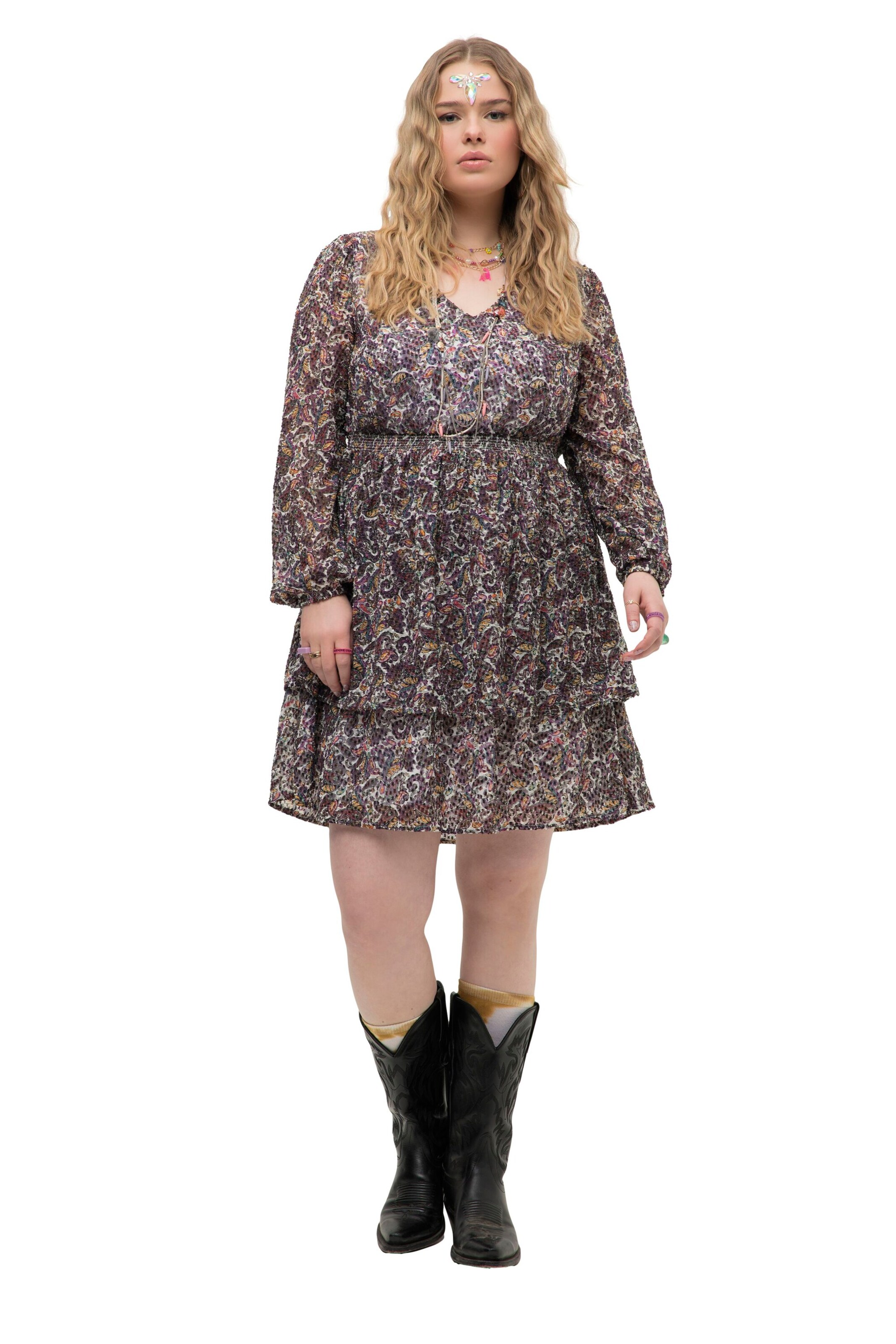 Studio Untold Kleid in Mischfarben