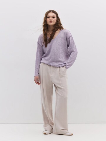 No Matter What Oversized Sweater in Purple