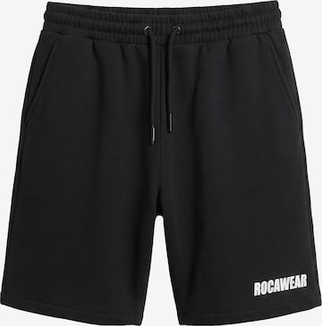 ROCAWEAR Broek in Zwart: voorkant