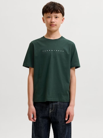 Jack & Jones Junior Shirt 'Star' in Groen: voorkant