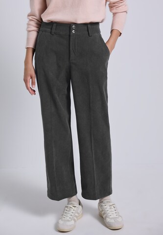 Street One Studio Regular Hose in Grau: Vorderseite