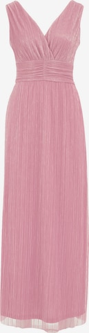 WE Fashion Вечернее платье в Ярко-розовый: спереди