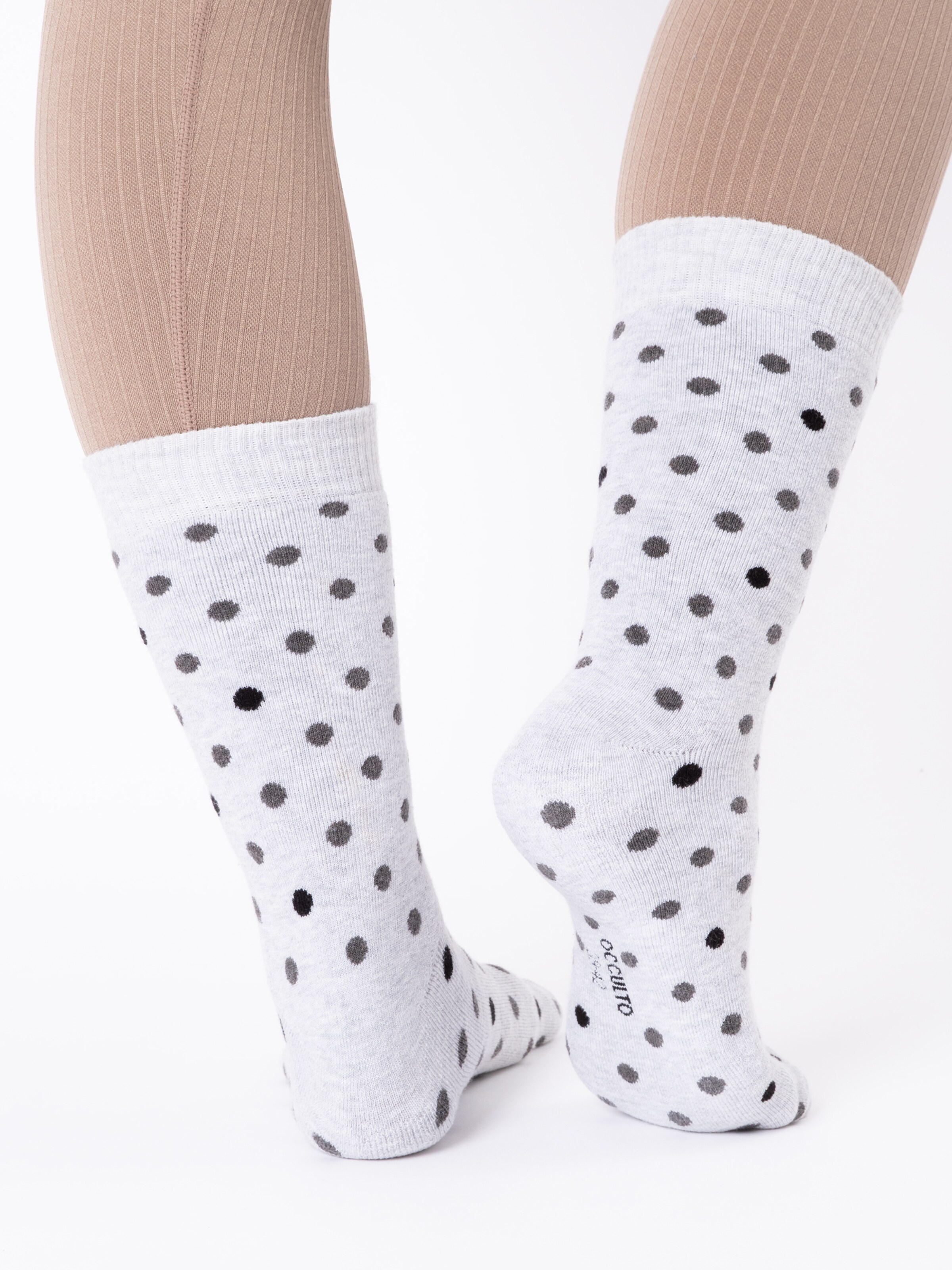 Occulto Socks 'Smilla' in White