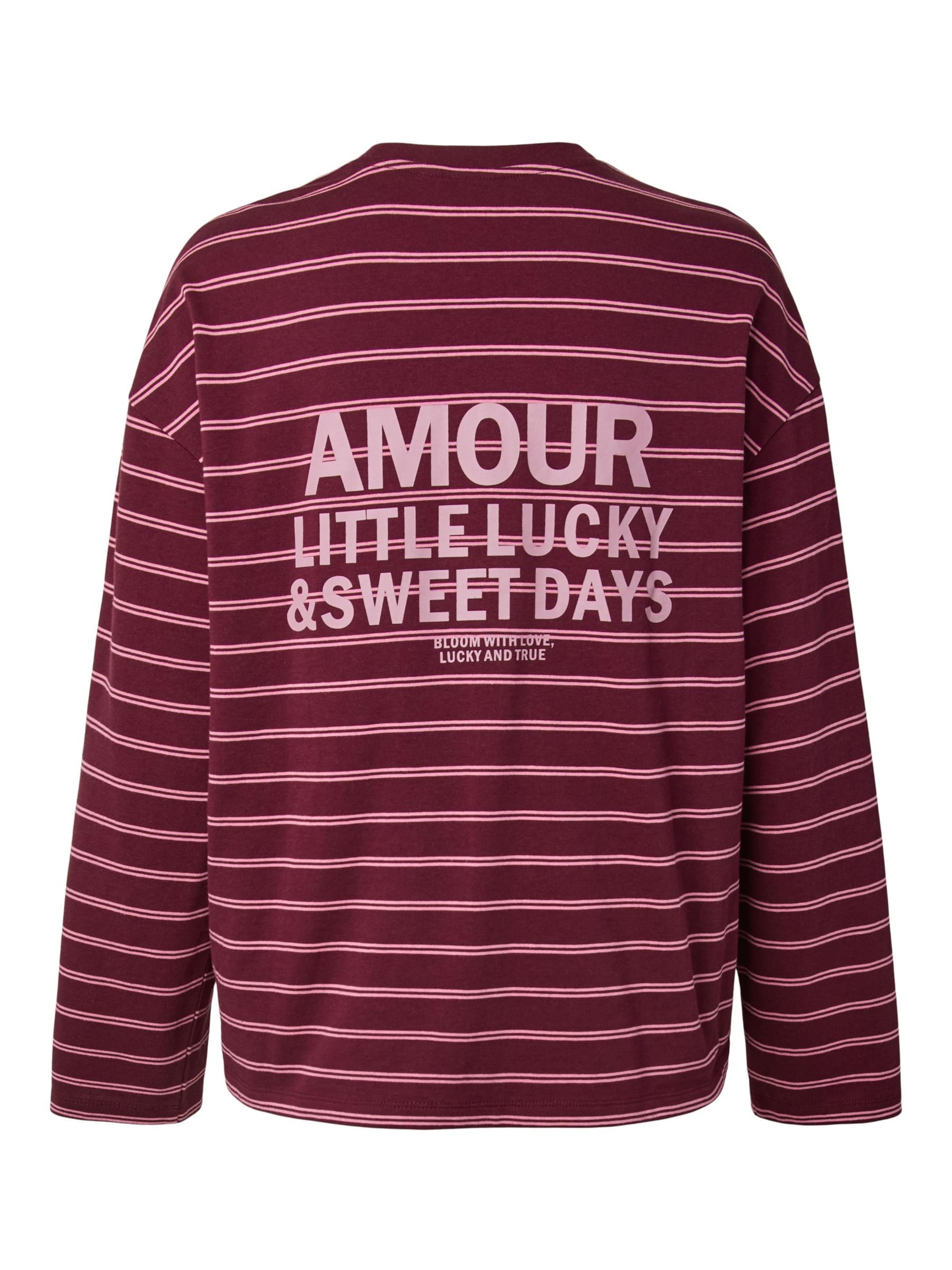 PIECES Shirt in Rood