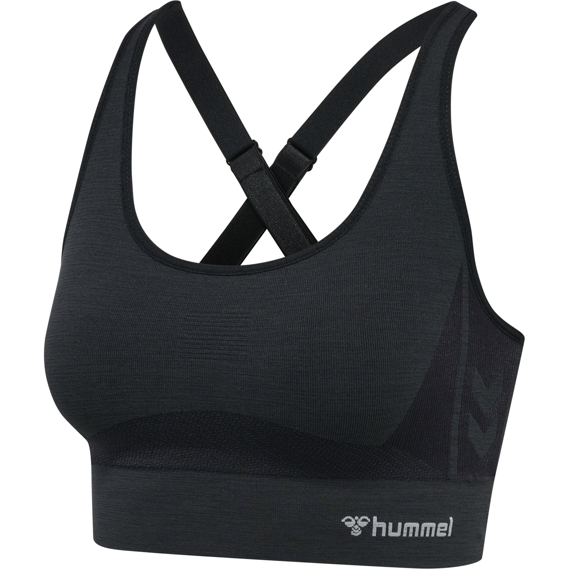 Bustino Top sportivo di Hummel in nero