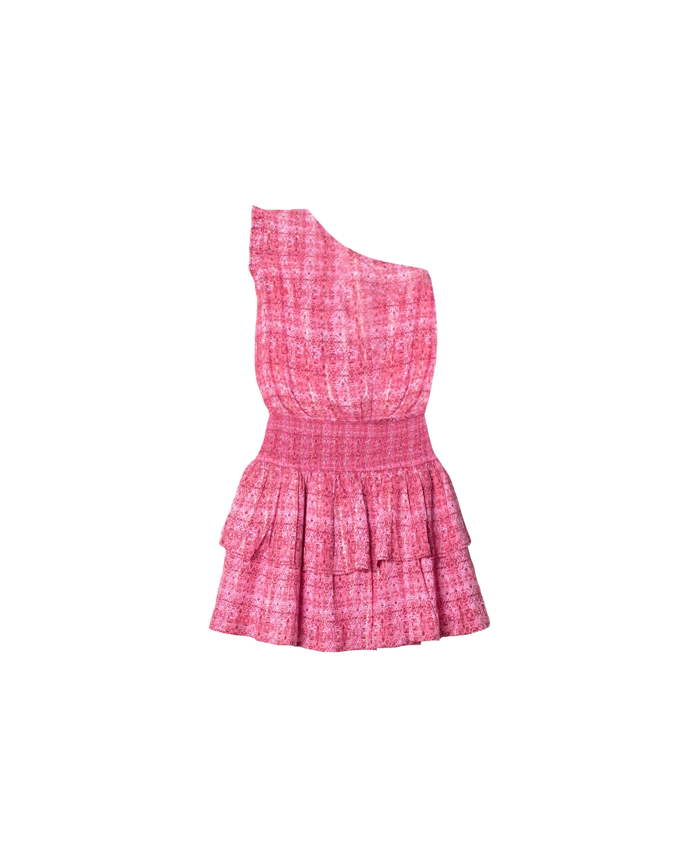 THE-ARE - Vestido en rosa: frente