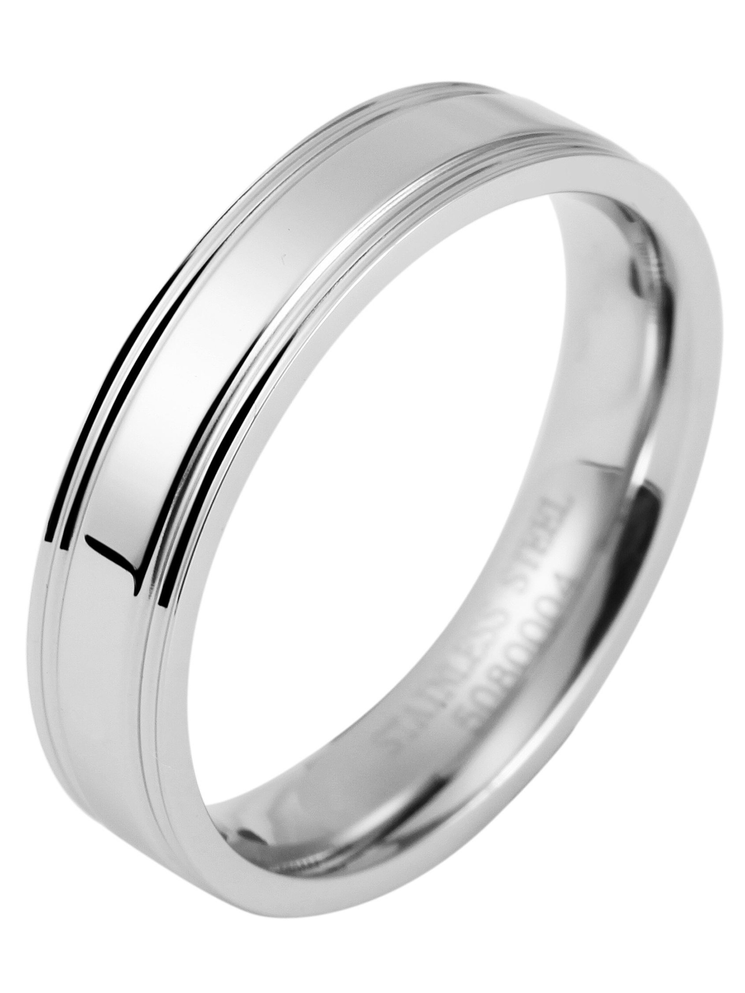Akzent Ring 'Shining Aura, silberfarbig, langlebig' in Silver