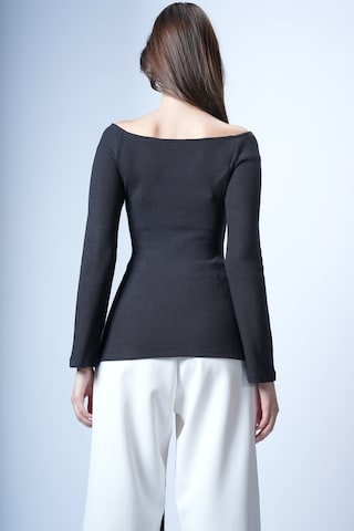 Trend Alaçatı Stili - Camiseta en negro