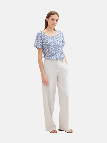 TOM TAILOR Shirt in Weiß
