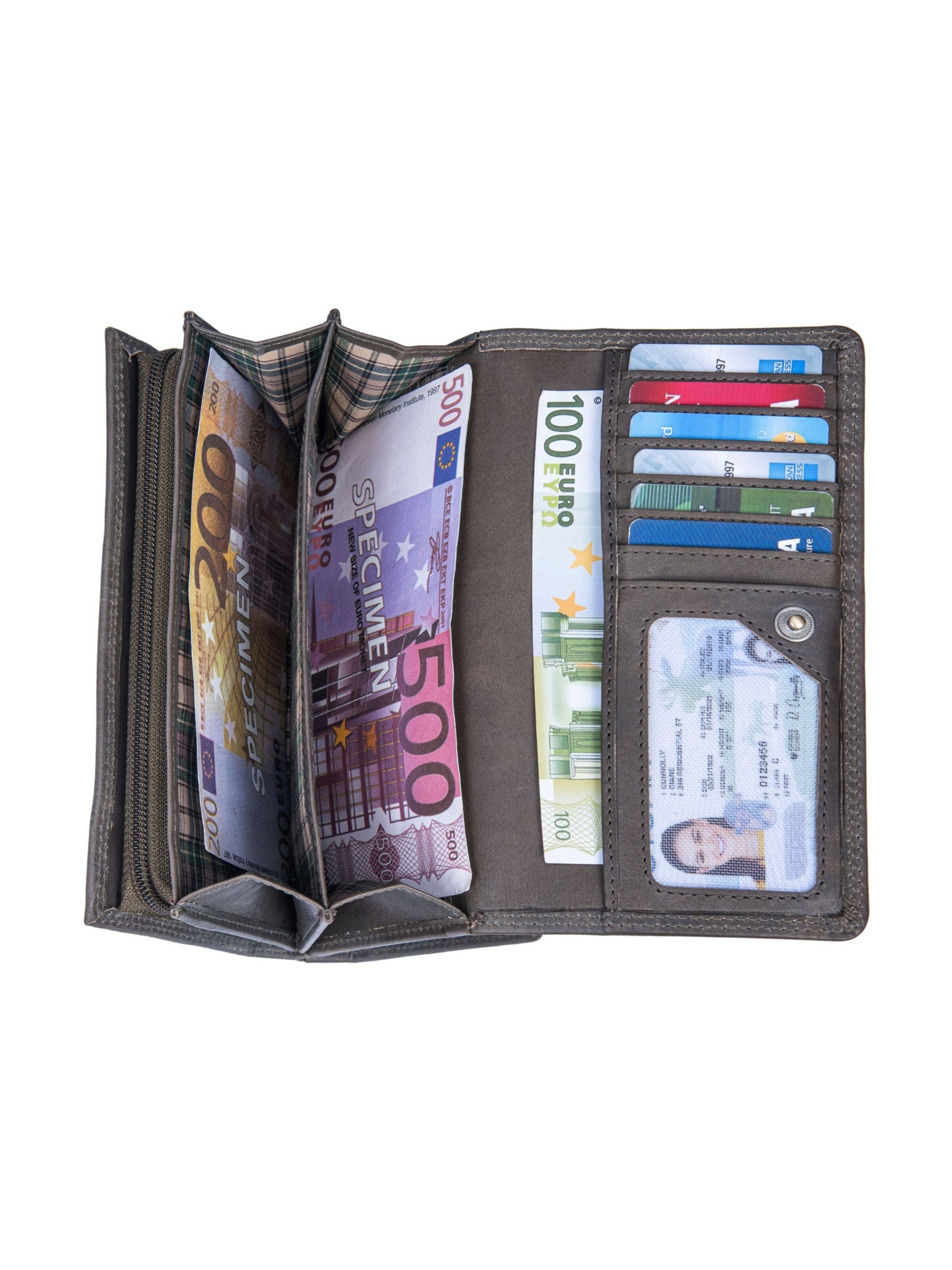 Benthill Wallet in Grey