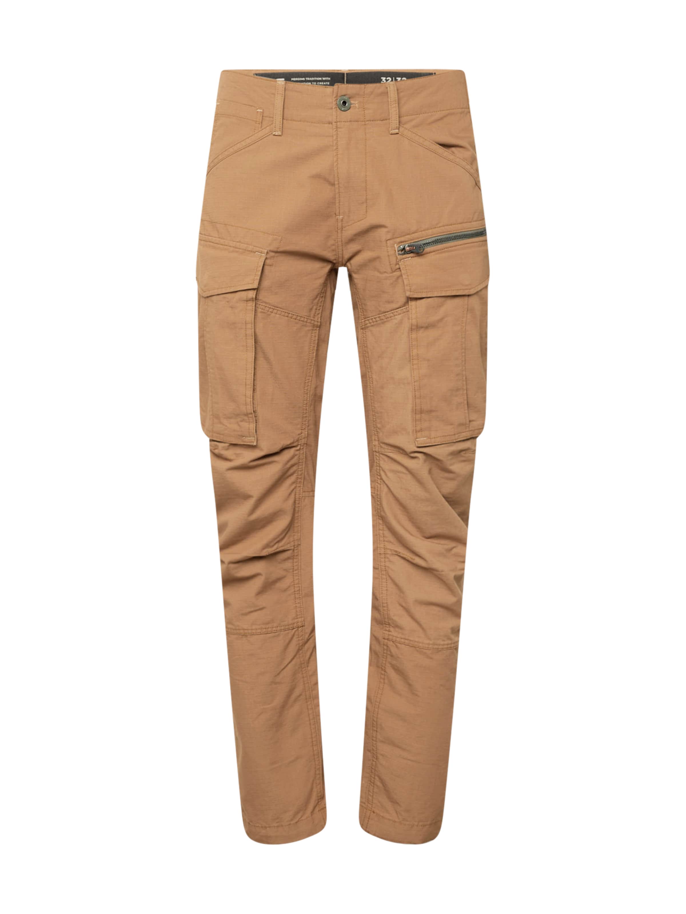 G-STAR Regular Cargo trousers in Brown: front