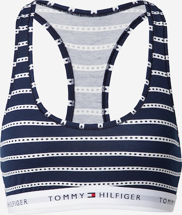 Tommy Hilfiger Underwear Bustier BH in Blauw: voorkant