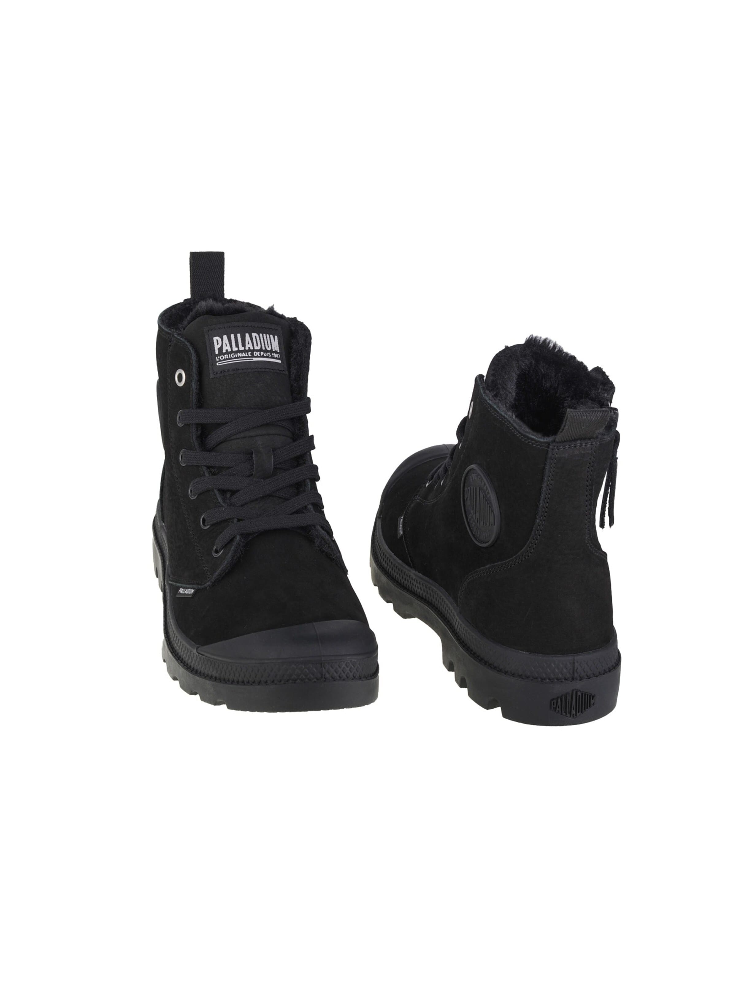 Baskets hautes Palladium en noir