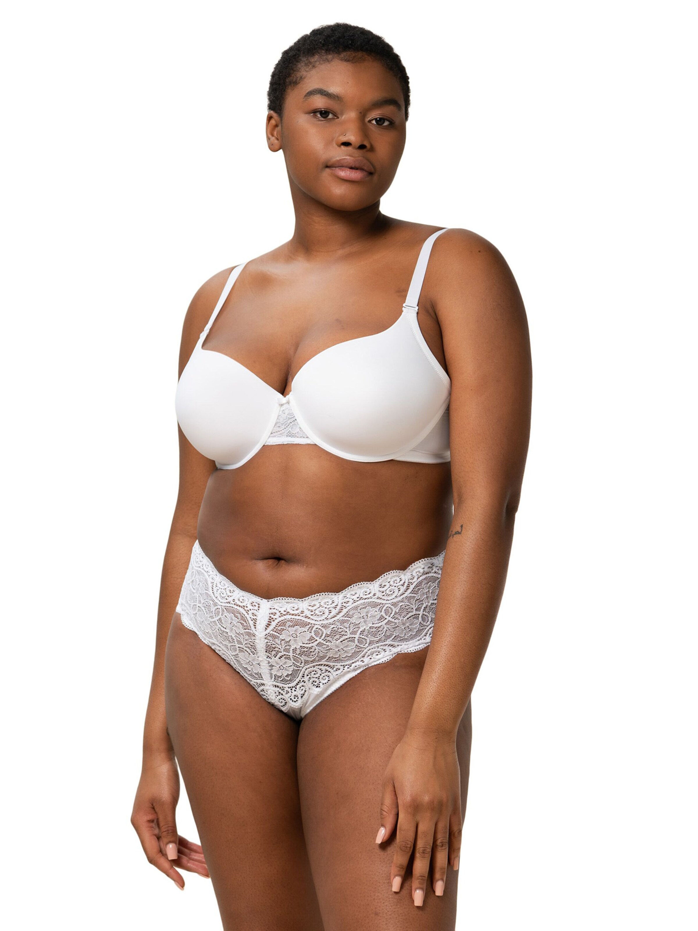 TRIUMPH T-shirt Bra ' Lovely Micro ' in White