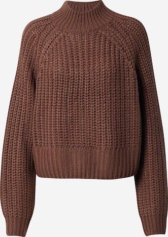 Noisy may Sweater 'Tessa' in Brown: front